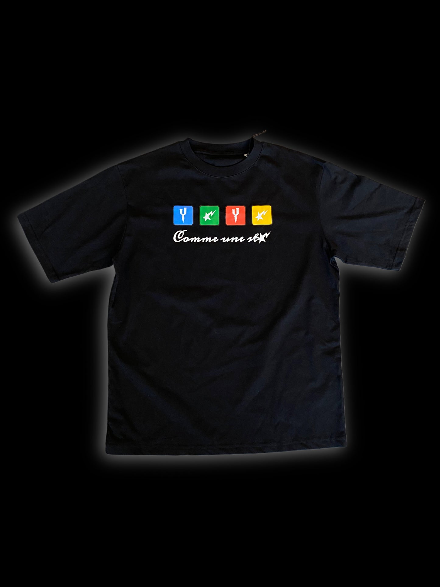 T-SHIRT BLACK COMME UNE STAR