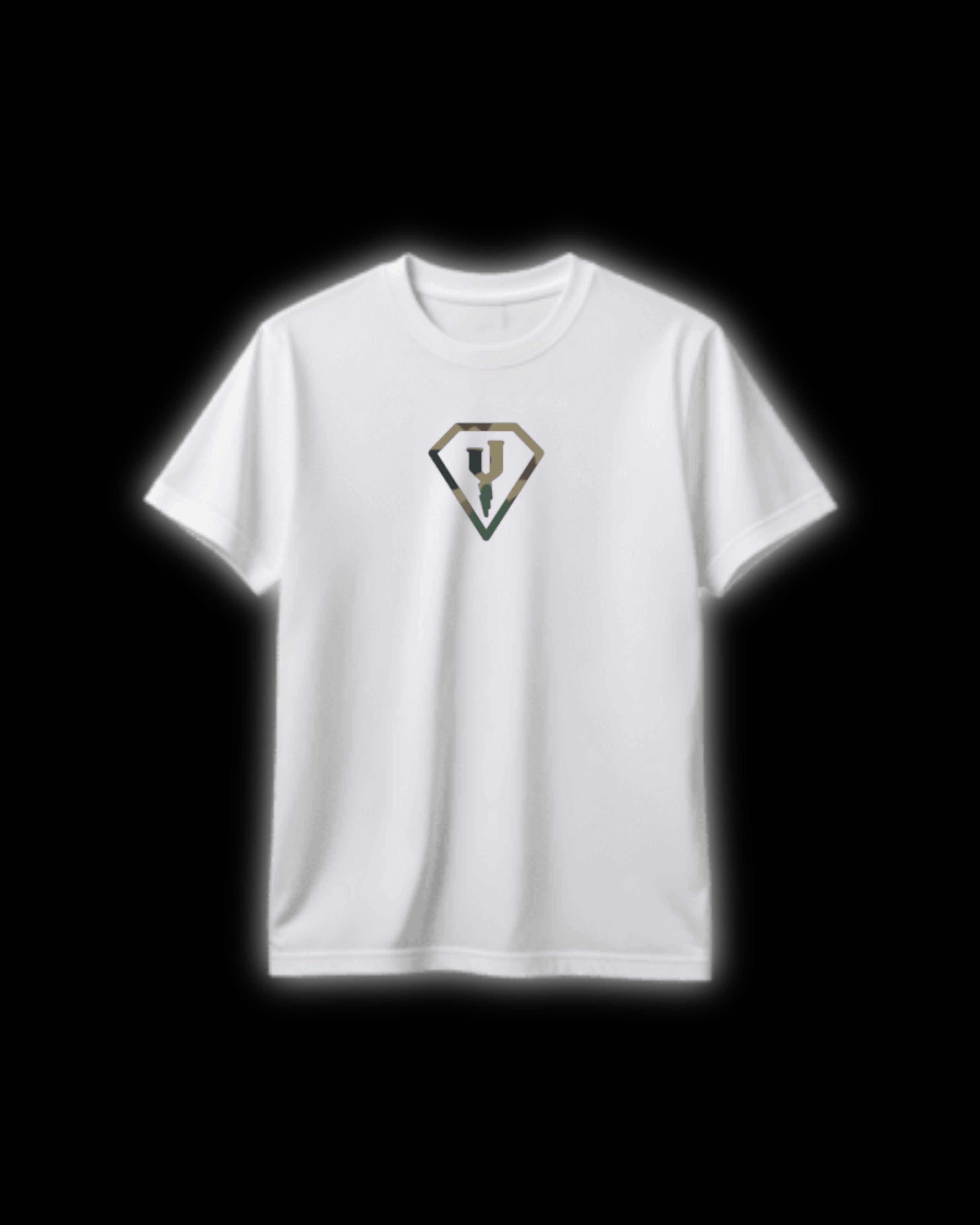 T-SHIRT WHITE CAMO