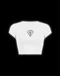 CROP TOP WHITE SUPER CAMO