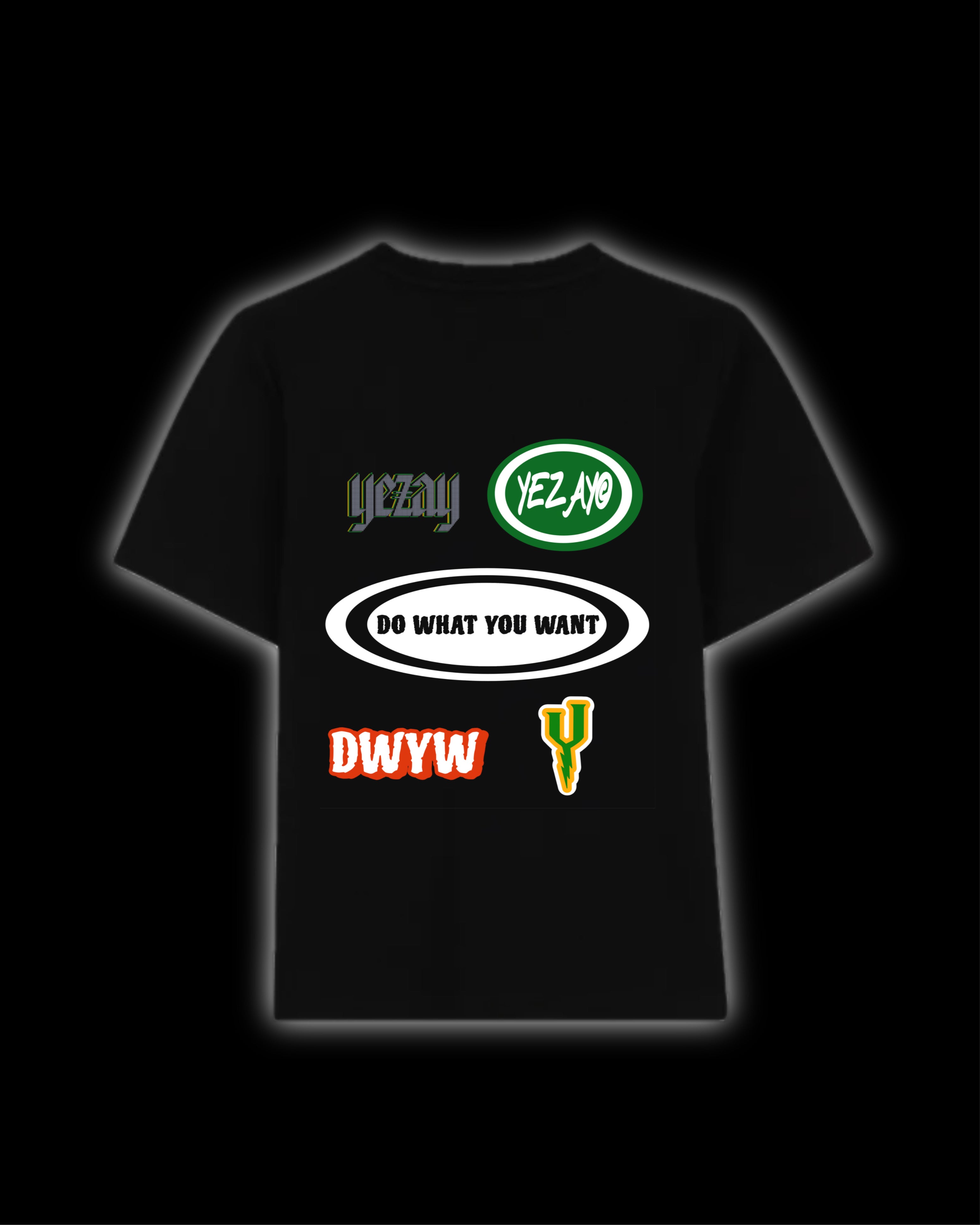 T-SHIRT BLACK DWYW